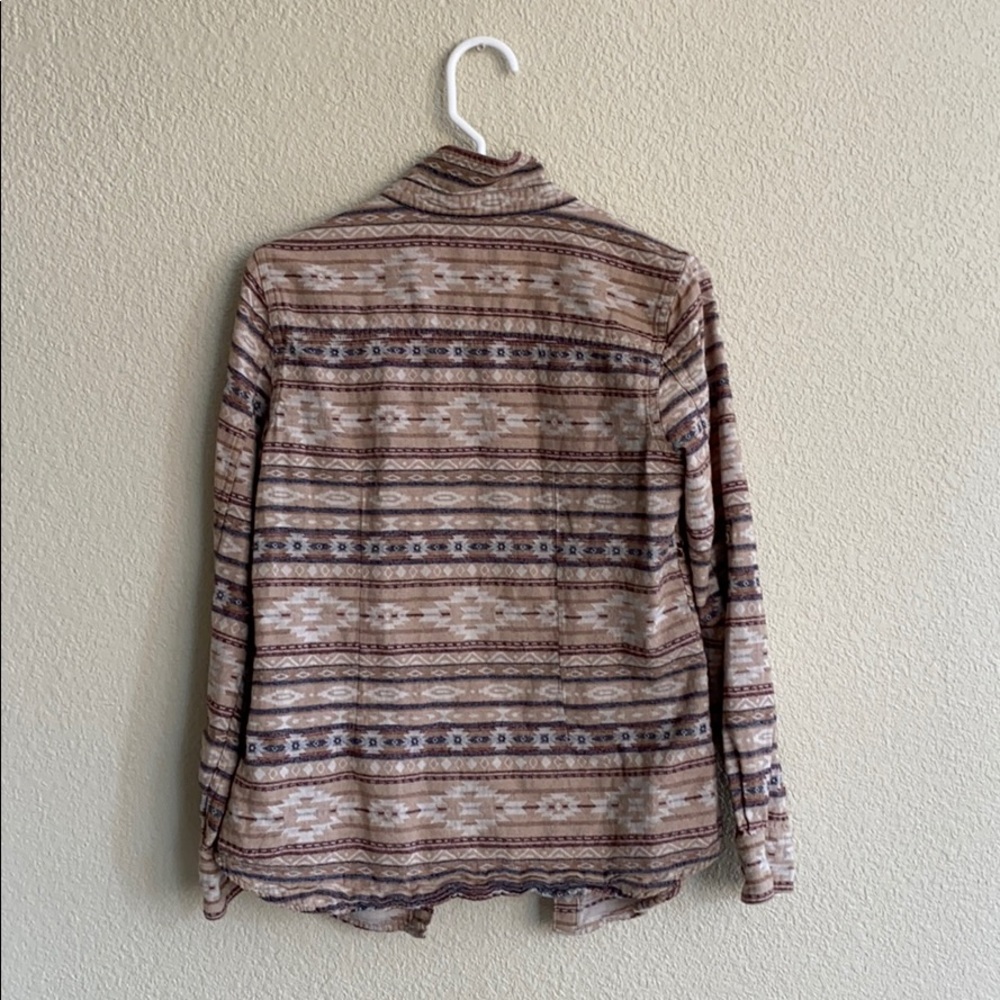 Aztec design button up - Picture 3 of 3